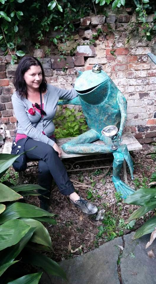 Me at a Charleston Gallery Crawl. I love art and making new friends. Erin Lane