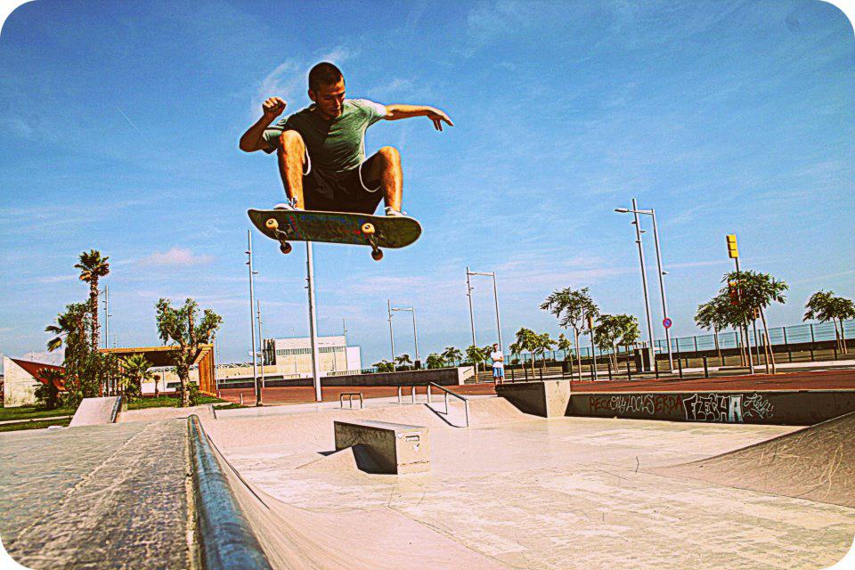 I grew up skateboarding, and while I don’t do it as often as I would like now, it has always been a creative outlet for me. This photo was taken in Barcelona, which is often referred to as the skateboarding capital of the world. Kendall Roberts