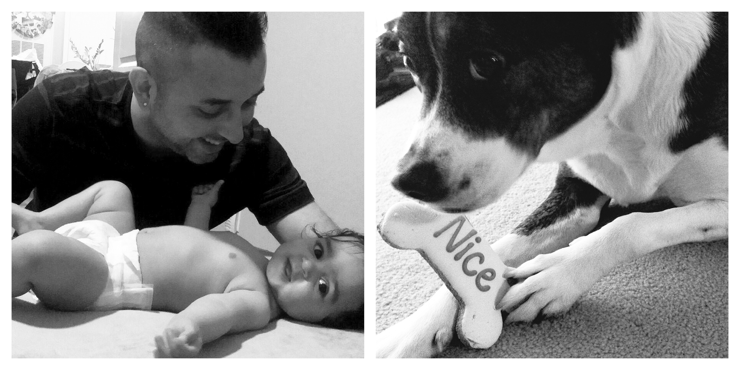My two favorite girls…my niece Callie & my pup Sofia. Mez Joseph