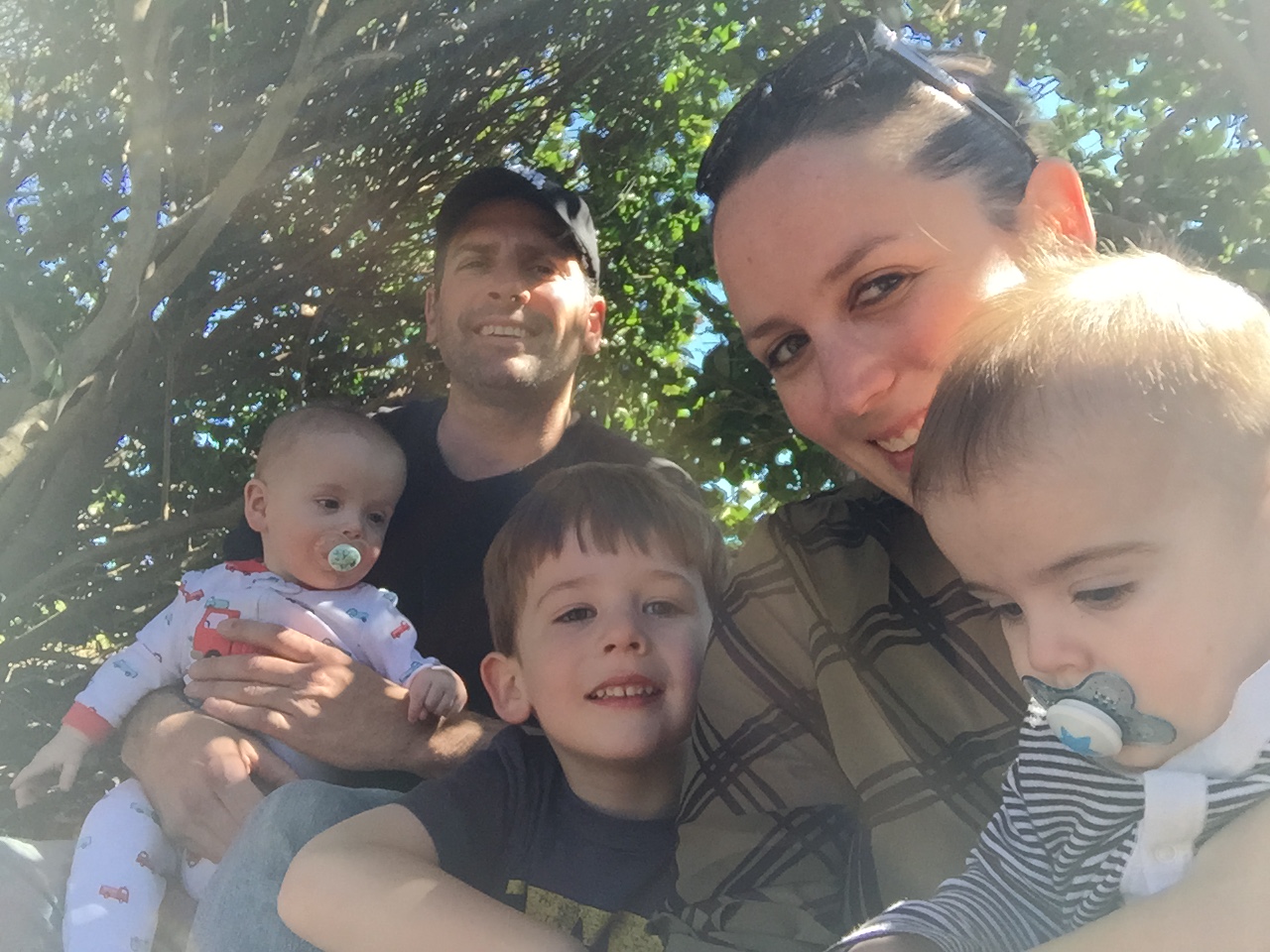 There is great joy (and great humor) in spending time with our three boys (L-R): Robert, Jack, and Evan! Jennifer Charzewski