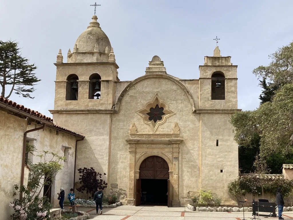Carmel Mission Basilica Entrance.jpg