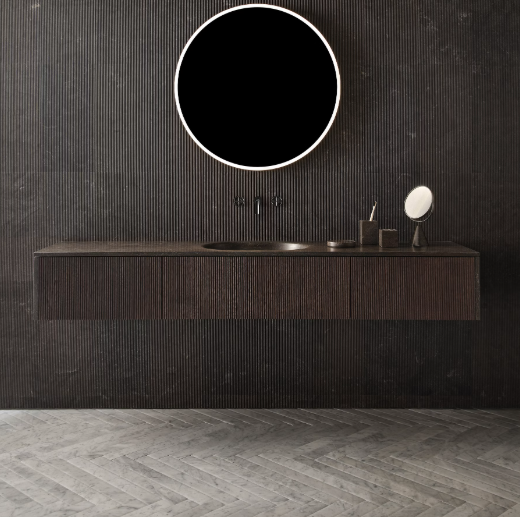 BALNEA WALL-MOUNTED INTEGRATED BASIN