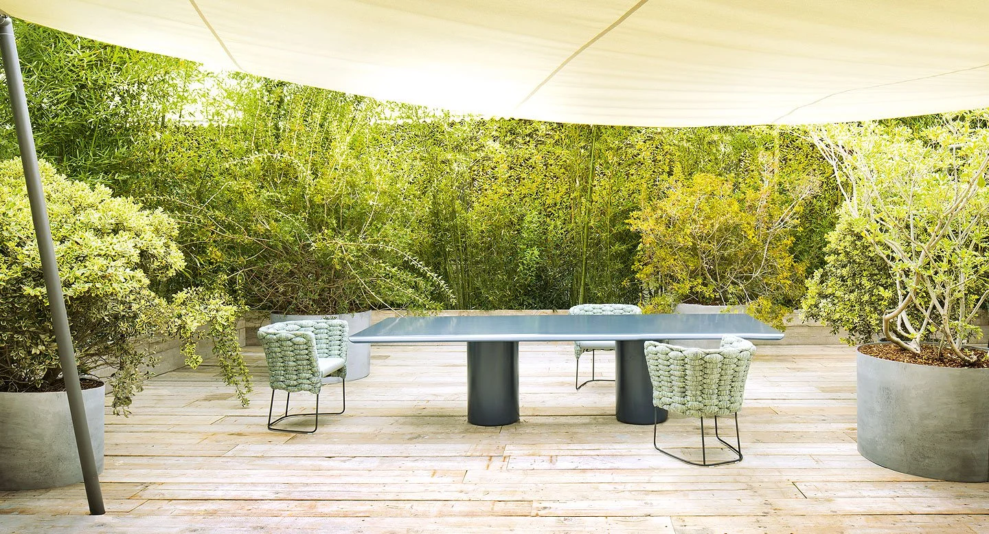 Gon_Paola Lenti_Dining Table_outdoor