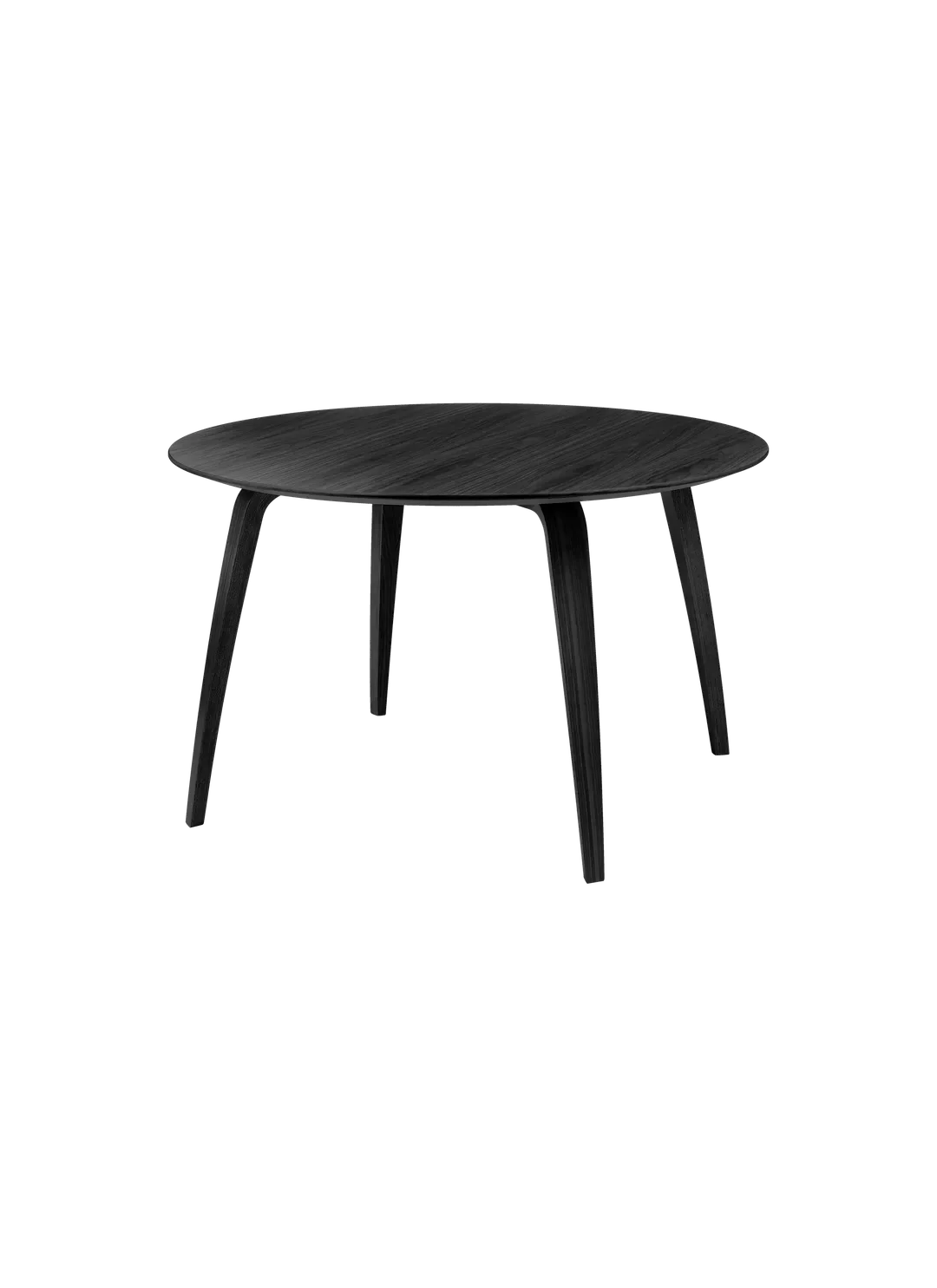 10028673_F3Q_GUBI+Dining+Table_Round_120_Wood_Black+Stained+Ash+Semi+Matt+Lacquered.webp