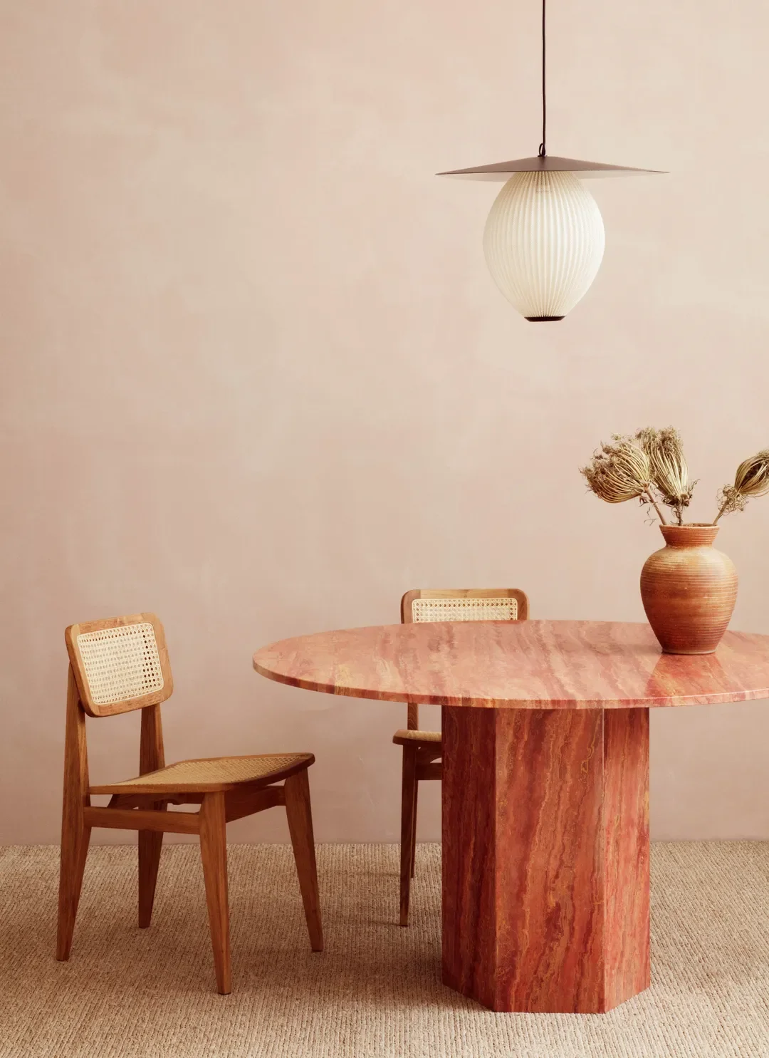 10042389_L_Epic_DiningTable_Round_130_RedTravertine.webp