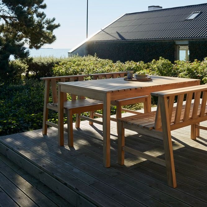 Plank_Fritz Hansen_Outdoor Dining Table_West Out East