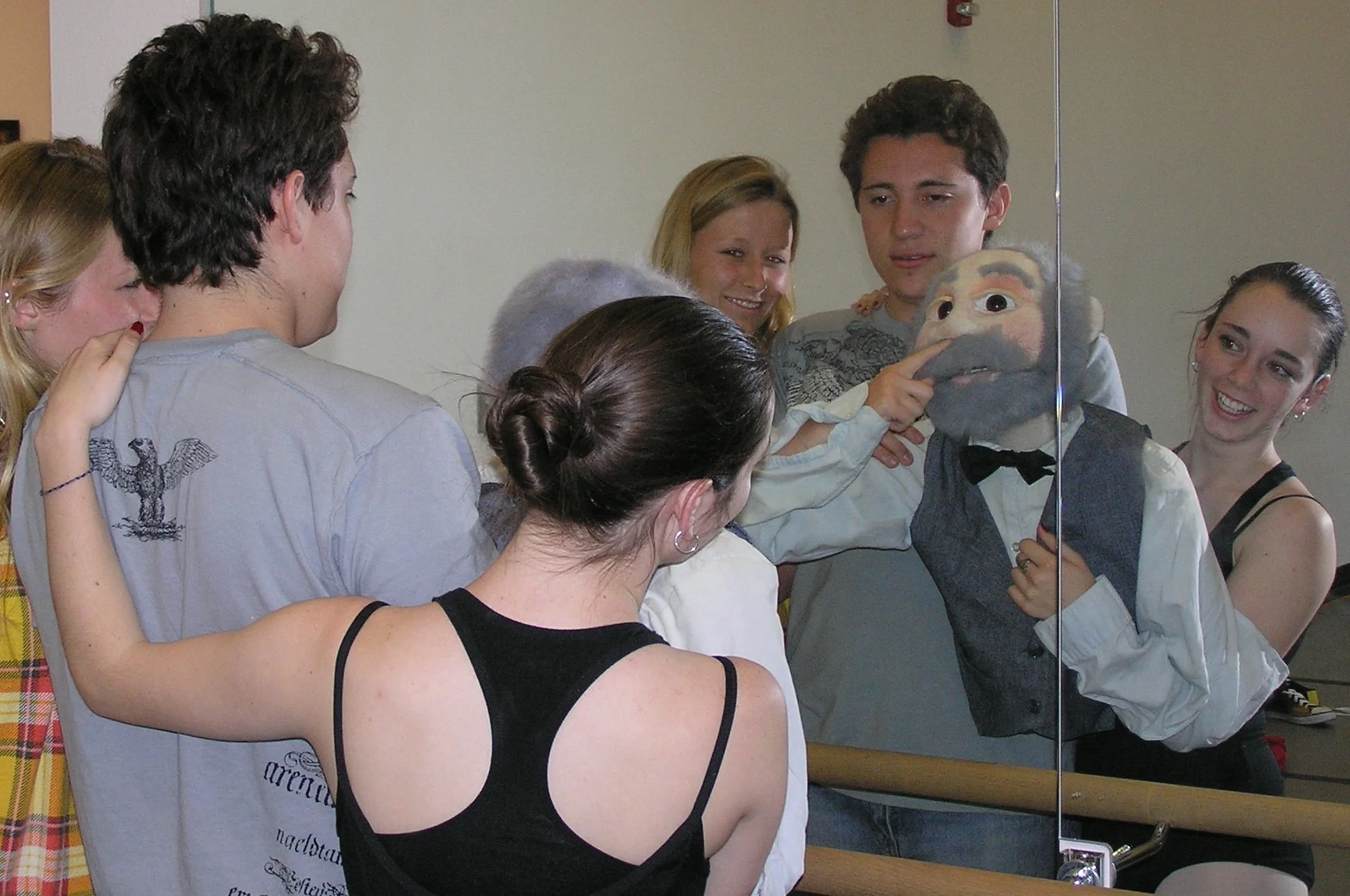 learning movement in the mirror