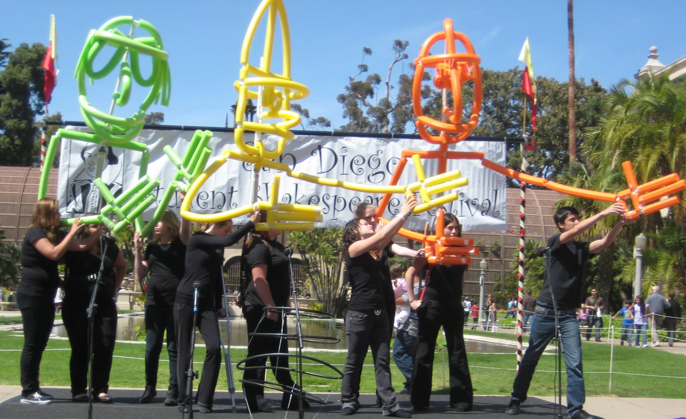 Valhalla High Schoolers-Student Shakespeare Contest -Balboa Park