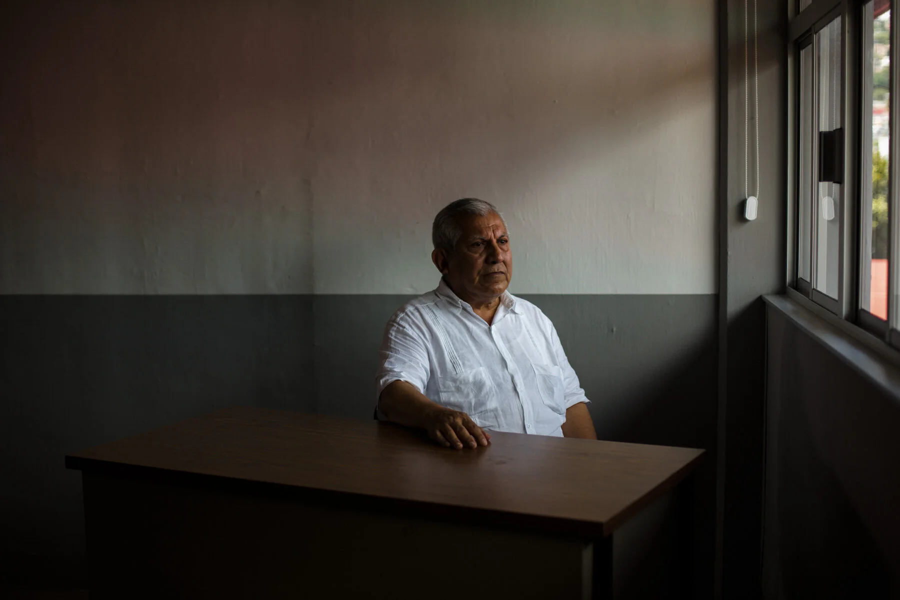 José Luis Hernández Rivera, former principal of the Ayotzinapa school, where missing and killed students were enrolled.