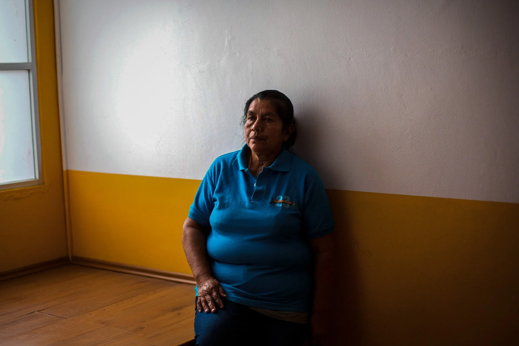 Nicanora García González, mother of Saúl Bruno García, abducted at 18.