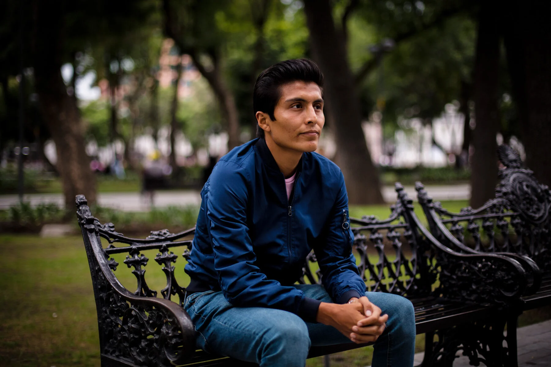 Othokari González Agustín, then 17, was on the bus carrying a soccer team that was shot. His close friend was one of the six killed.