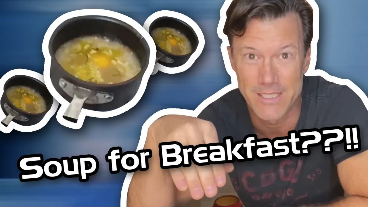 Soup for Breakfast Recipe: Simple Chicken Soup with an EGG (improve your digestion INSTANTLY!)