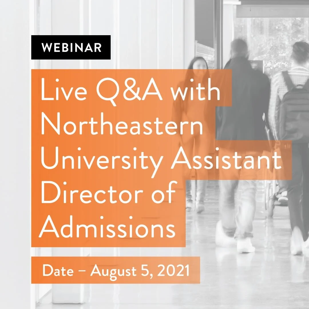 Live Q&A with Northeastern University Assistant Director of Admissions