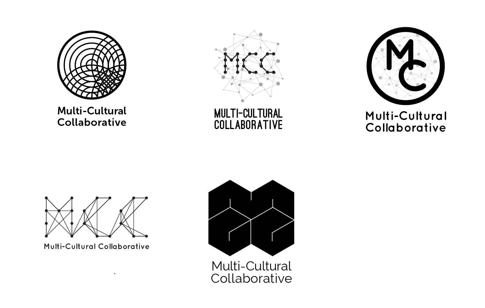 Multi-Cultural Collaborative - Logo Drafts