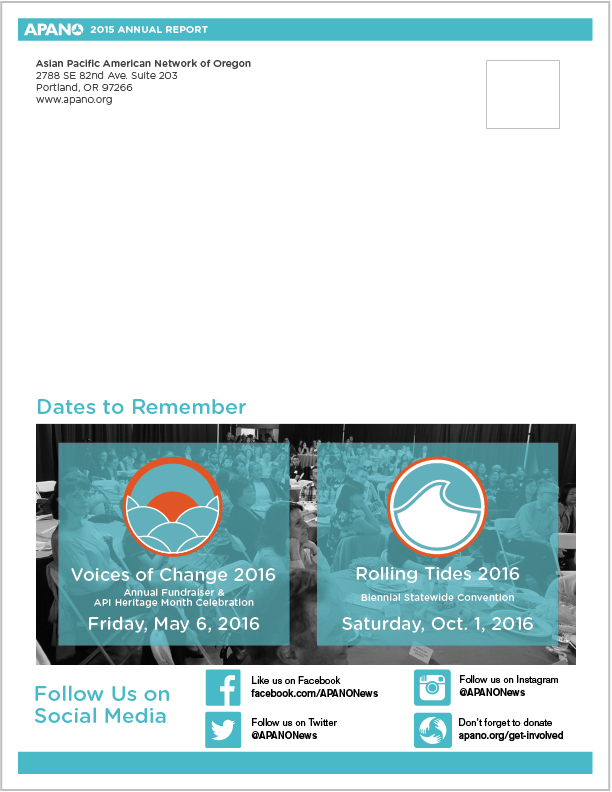  Back Page&nbsp;  (Designed to fold an half for self-mailer) 