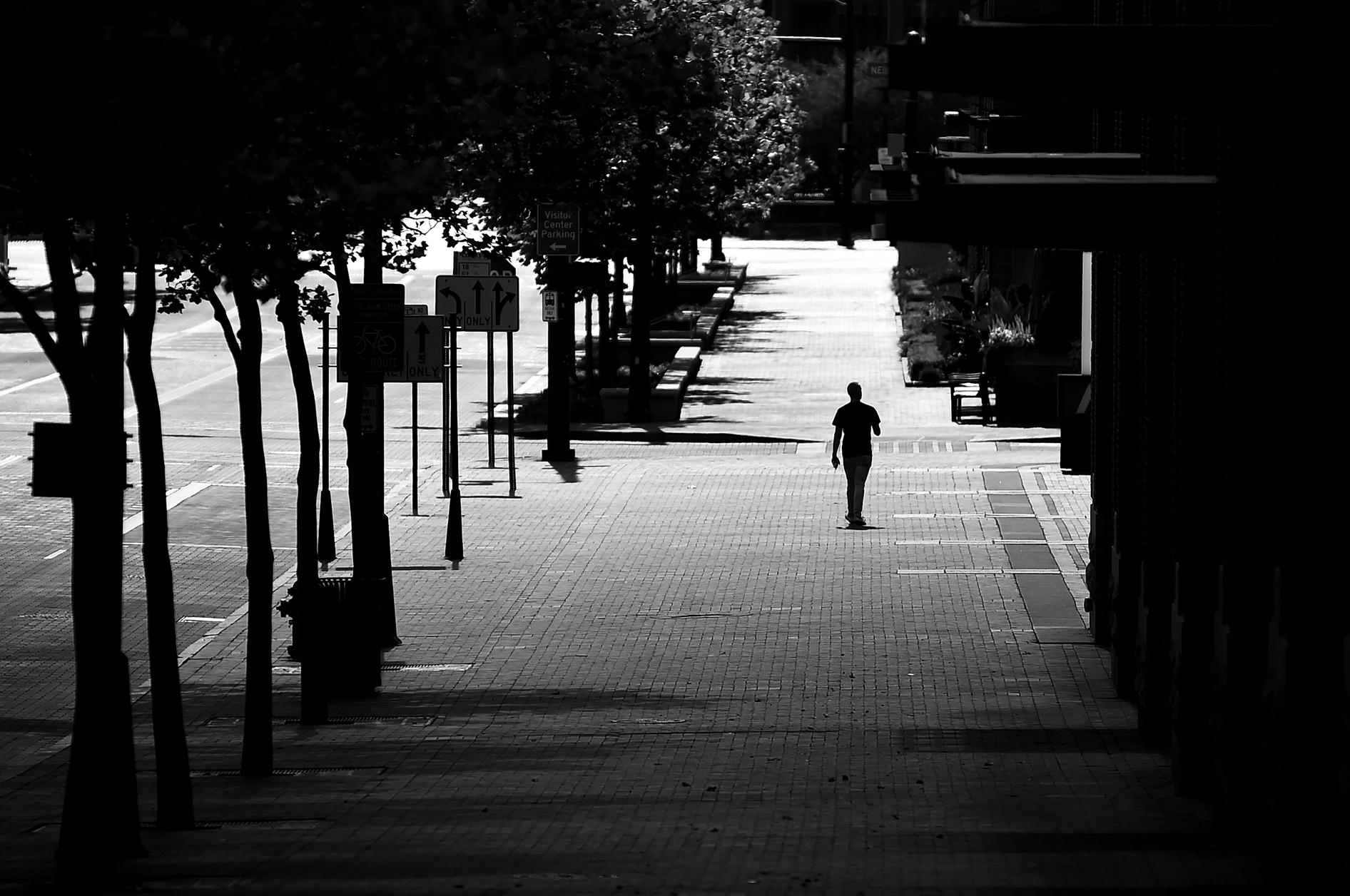 Nationwide Boulevard, Downtown Columbus, Ohio. August 8, 2016.