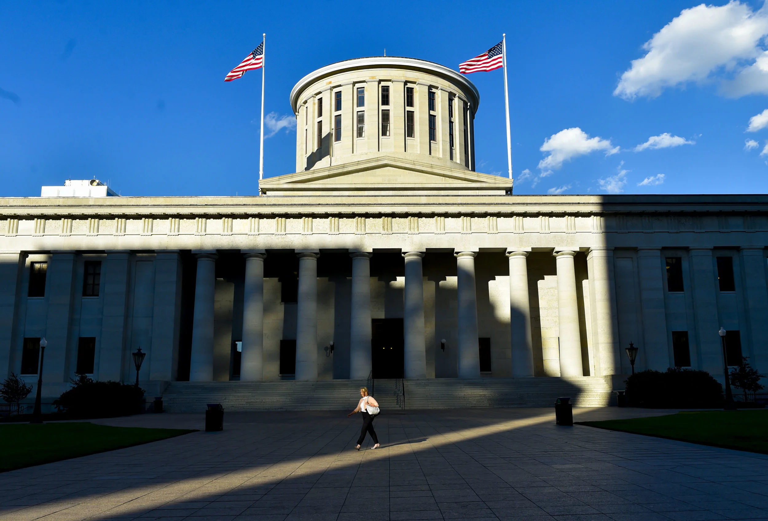 State House, Downtown Columbus, Ohio. June 20, 2017.