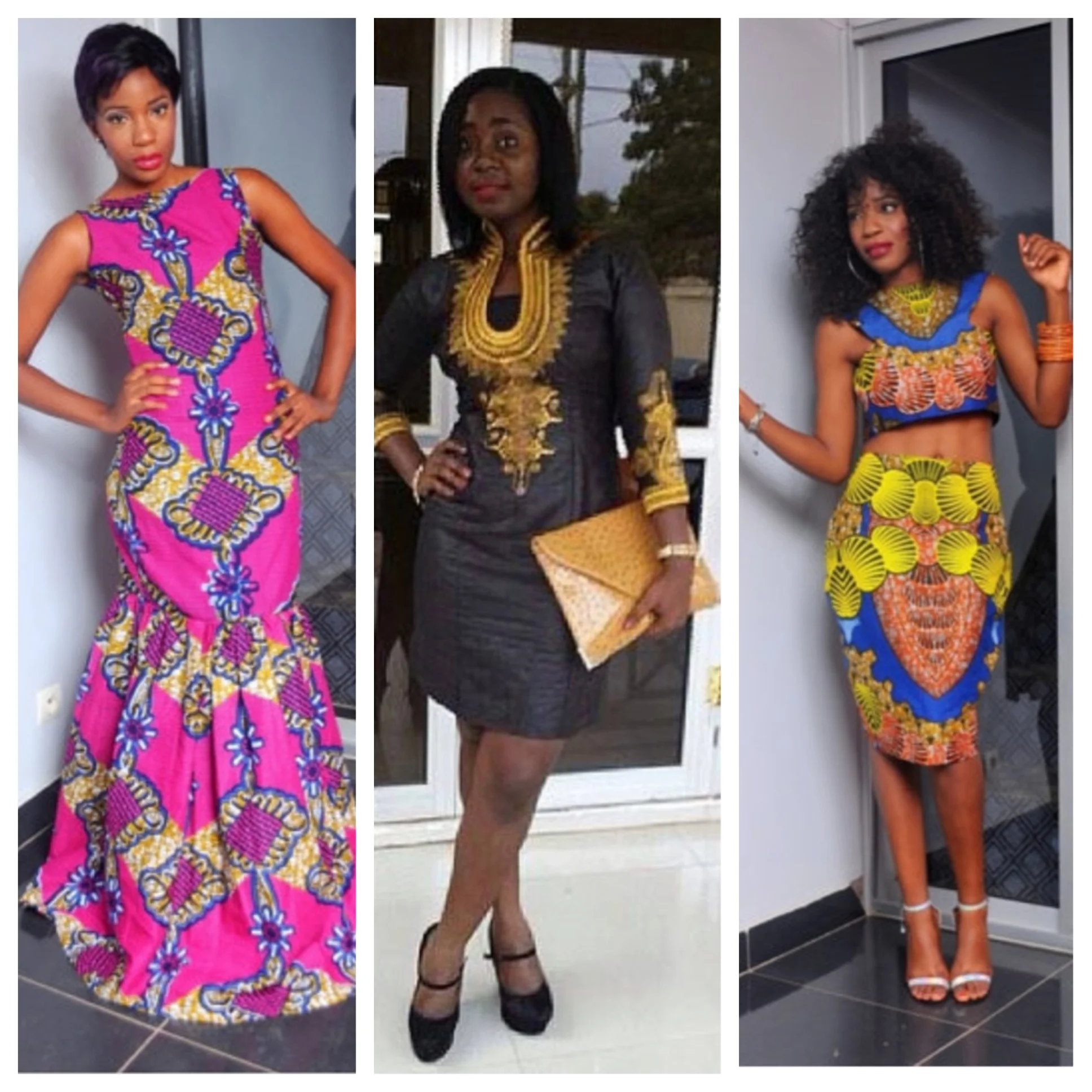 The African Shop is a UK based Etsy boutique that delivers neatly tailored ankara and cotton designs which were hand sewn in Africa. They delivery to the UK and US and carry a range of styles from work place casual to floor length gowns, so you can find outfits for nearly any occasion. They're also budget friendly and have good customer service reviews. Images from the African Shop page on Facebook. Shop looks here
