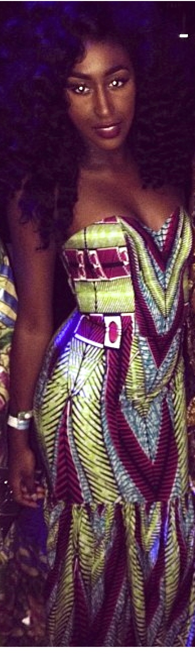 I am officially in ankara heaven. This sister combo slayed these cotton fabrics, with one choosing a sweetheart neckline, impeccably placed pattern over a fitted bodice with drop waist skirt, and the other choosing a similarly shaped gown with strategic cutouts and a sewn-in choker. I couldn't stop staring at either gown and I think they were equally fabulous.