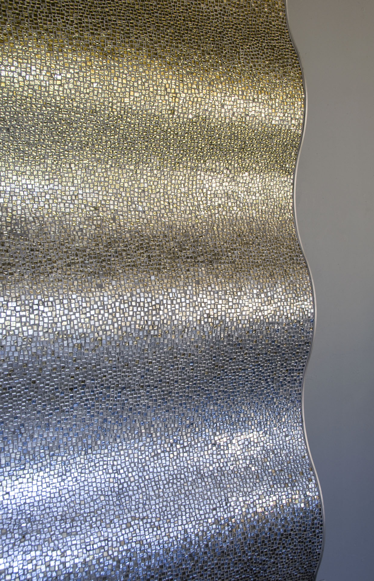 Untitled, 2012 | Seattle, WA. Glass, concrete, steel. 8'h x 3'w x 2'd. Private Commission