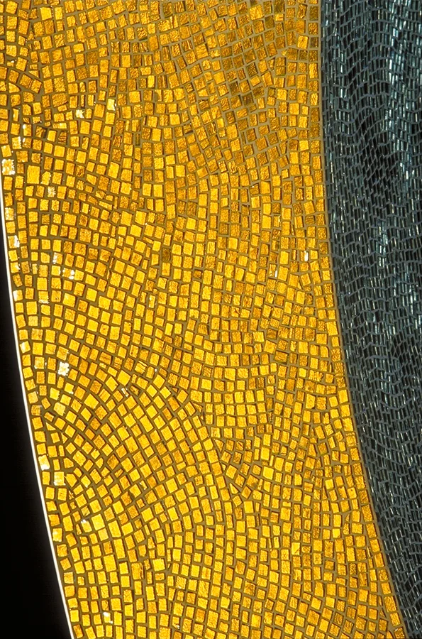 Yin & Yang, 2001. Clise Properties; Seattle, WA. Glass, concrete, steel. 48"h x 25"w x 10"d. Commissioned by Clise Properties. 