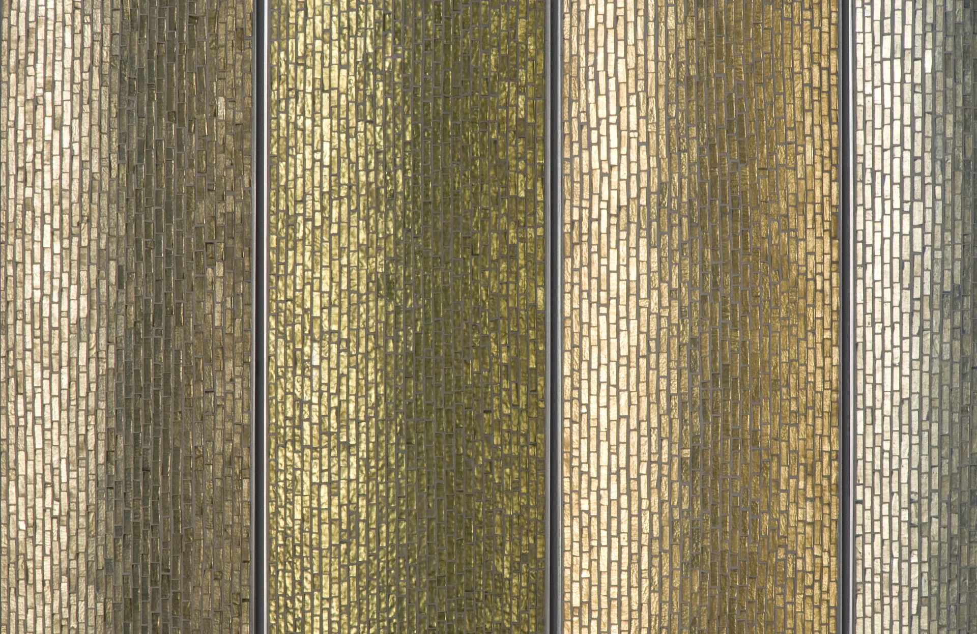Autumn | Glass, steel. 36"h x 66.25"w x 1.5"d hoto by Lisa Jacoby