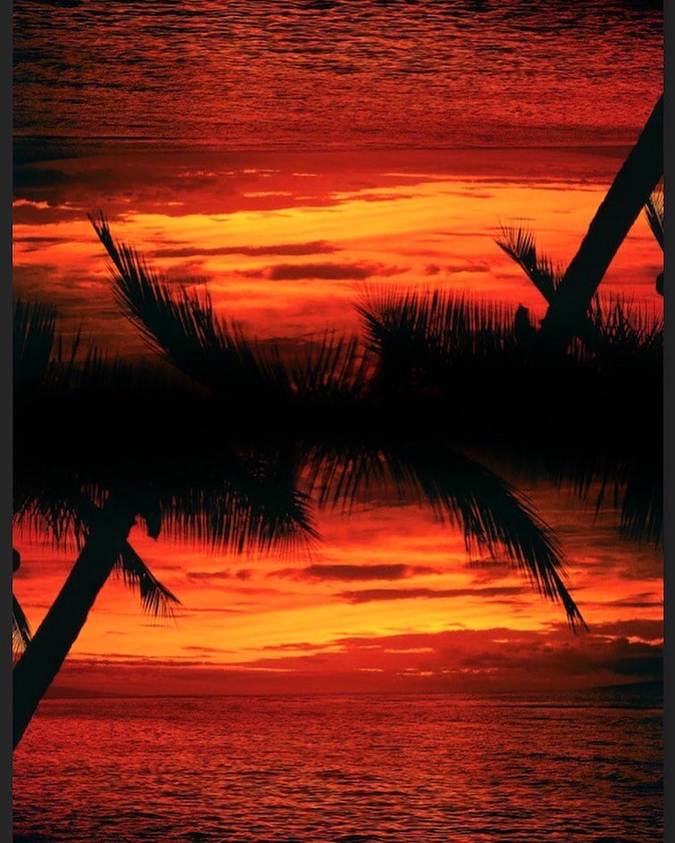 Vikky Alexander &quot;Reflected Hawaiian Sunset&quot; 22 1/4&quot; X 17 1/8&quot; giclee print -  2021 Portfolio Prize edition #vikkyalexander