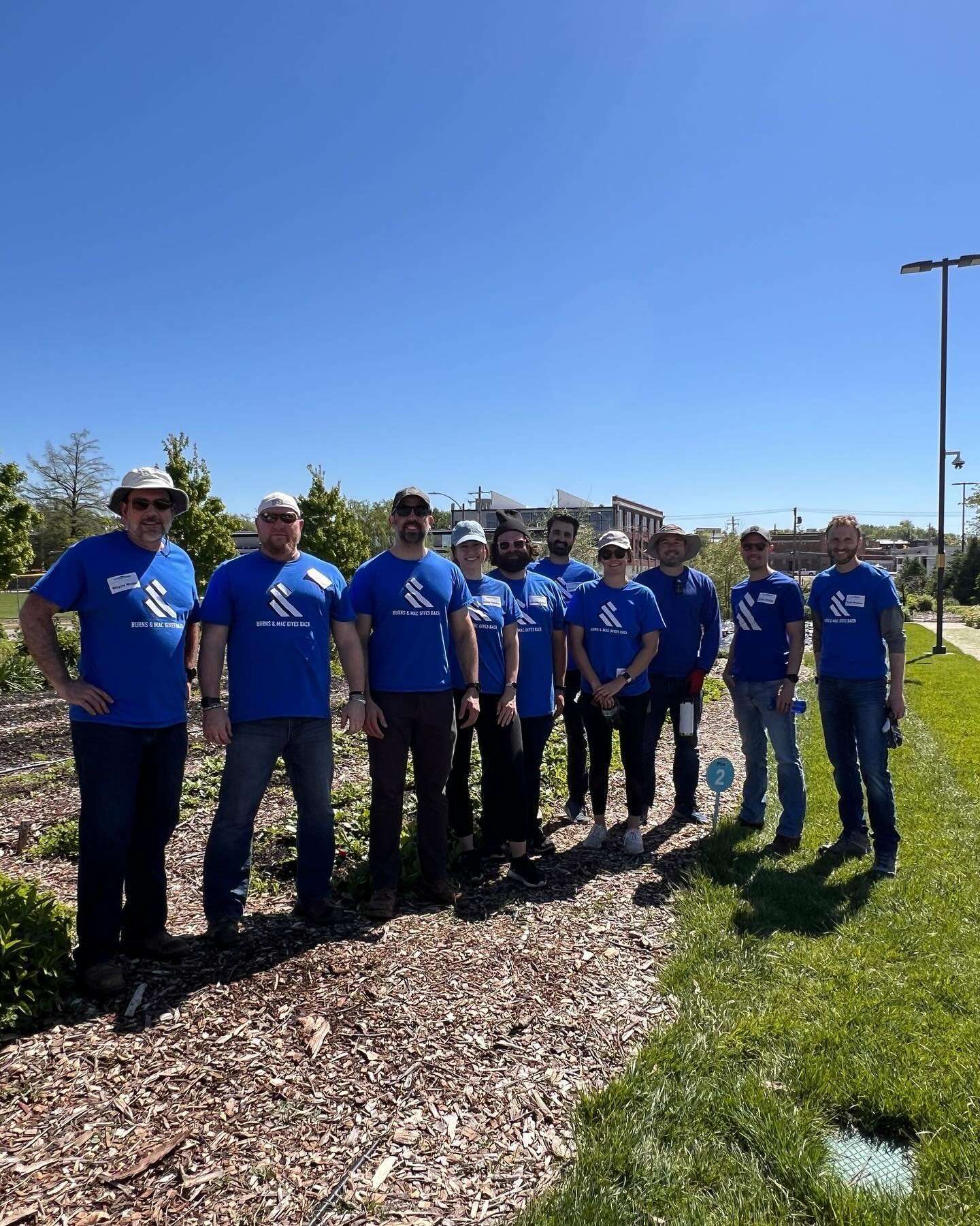 Thank you to our terrific volunteers from Burns and Mac they did an amazing job. They pruned the rest of the berries, weed whacked and sheet mulched the walkway.