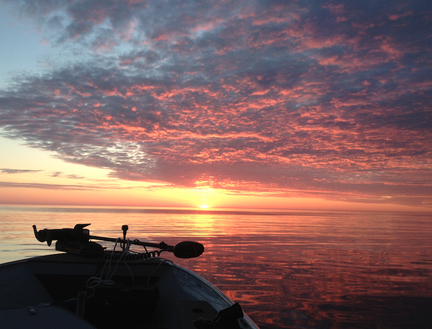 Lake Superior Sunrise - Photo by my #1 guy, my Dad.