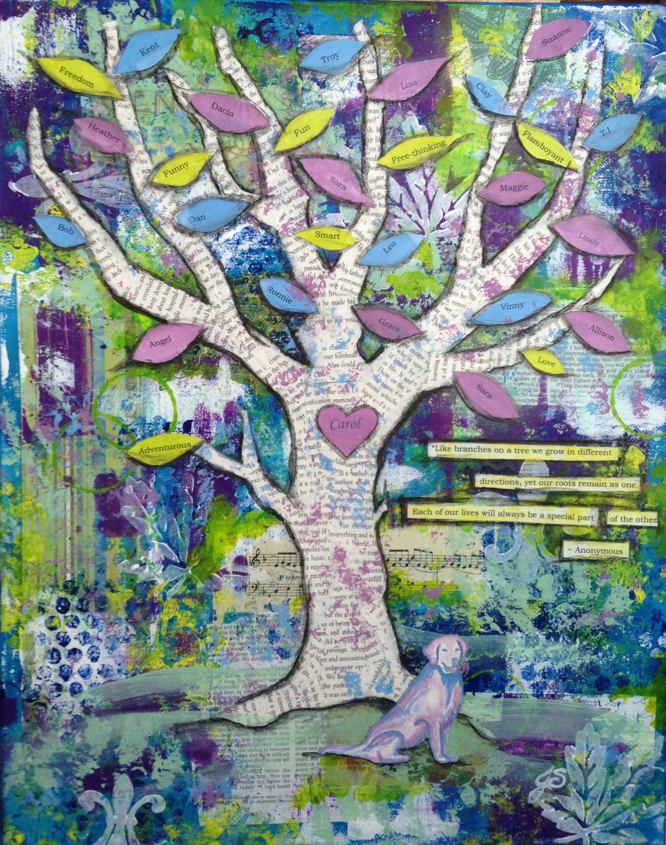 Legacy Tree: Carol, SOLD