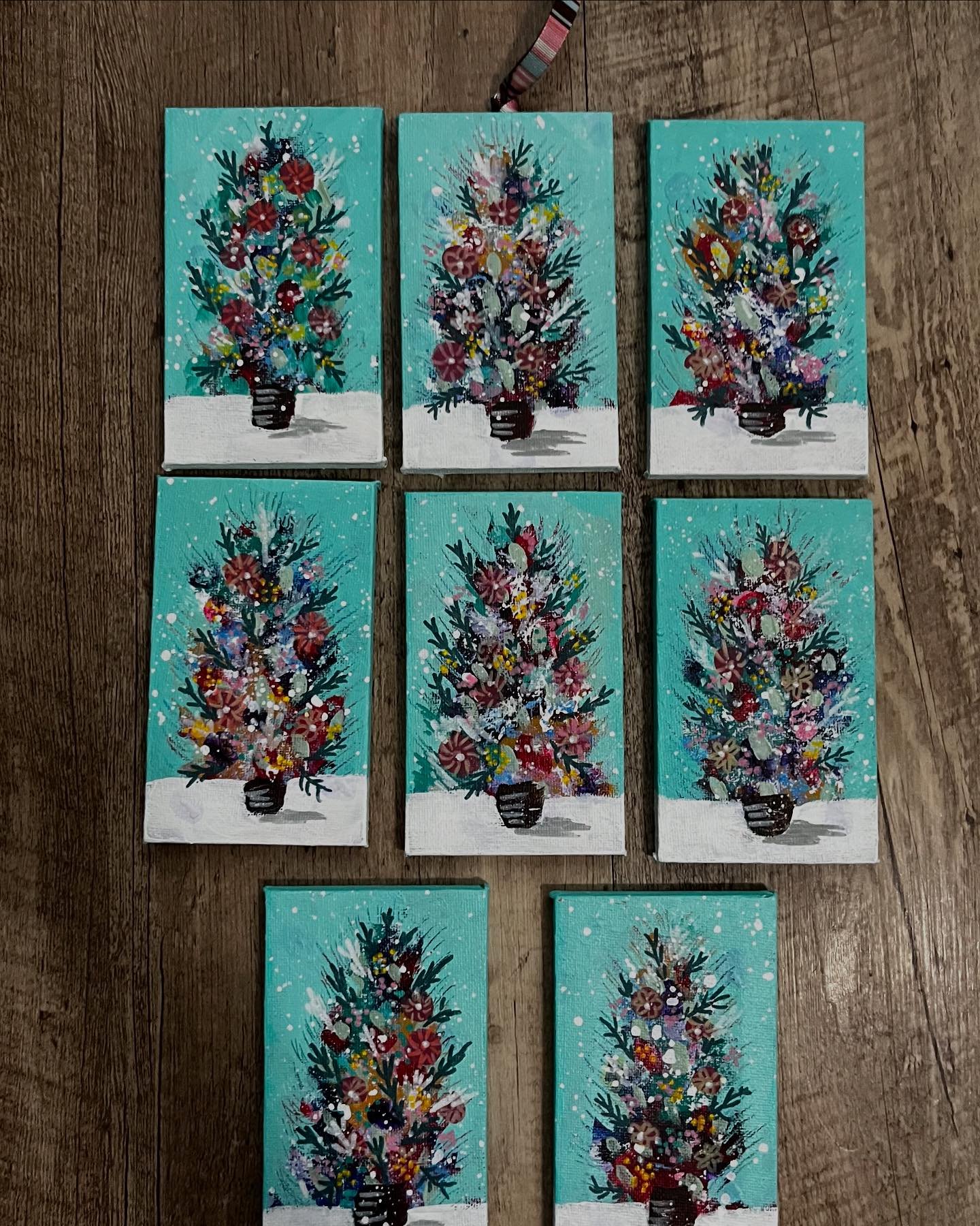 I&rsquo;ve always loved Christmas Trees and decorating for the holidays! There is something so special about rediscovering those sweet ornaments that have such significant meaning. Looking for a unique gift idea?  My one of a kind original Christmas 