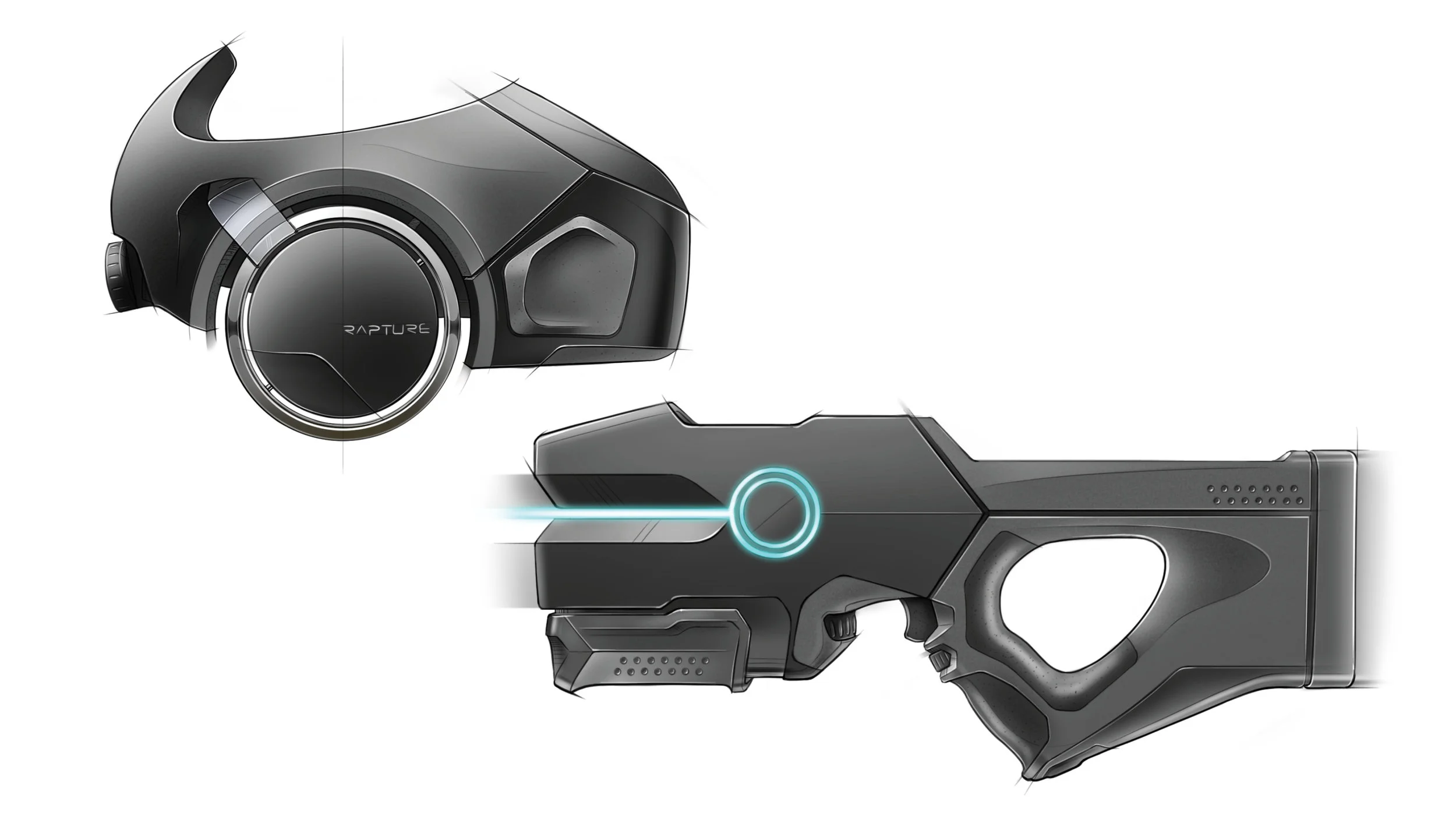 The Void: HMD and Blaster
