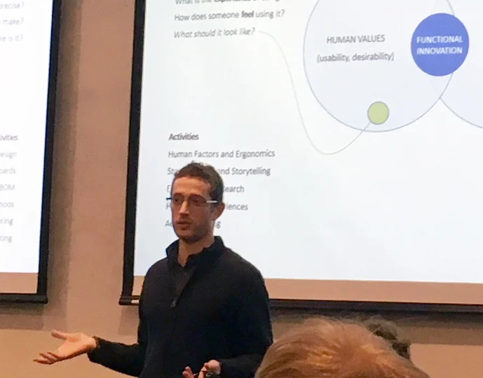 Ergonomics in Session: Presentation to Marquette and the Milwaukee Institute of Art and Design