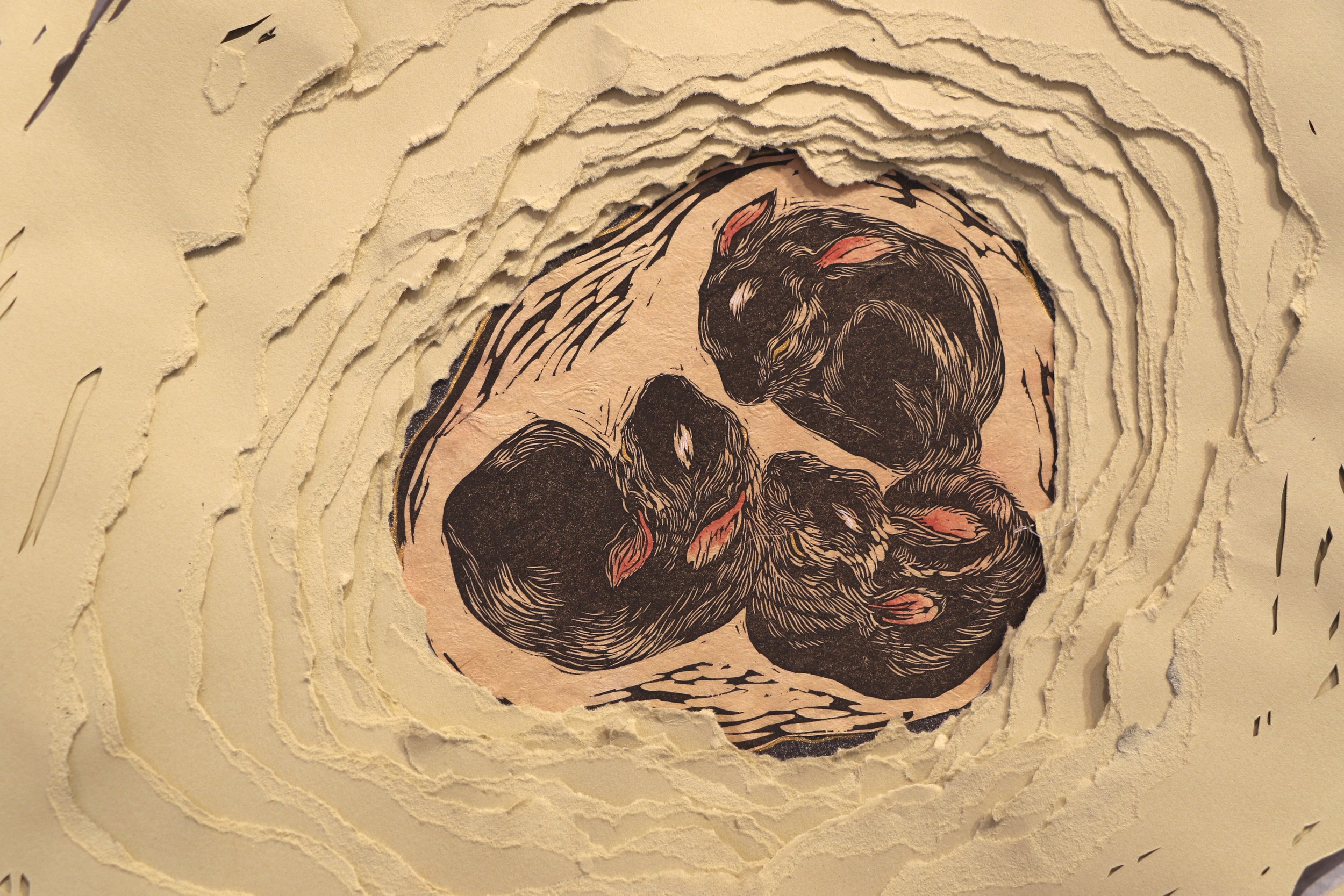 Detail of “Home for a Bunny” 