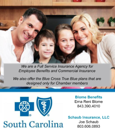 Schaub Insurance is a full-service agency for employee benefits and commercial insurance, offering True Blue plans from BCBS designed exclusively for Chamber members. 