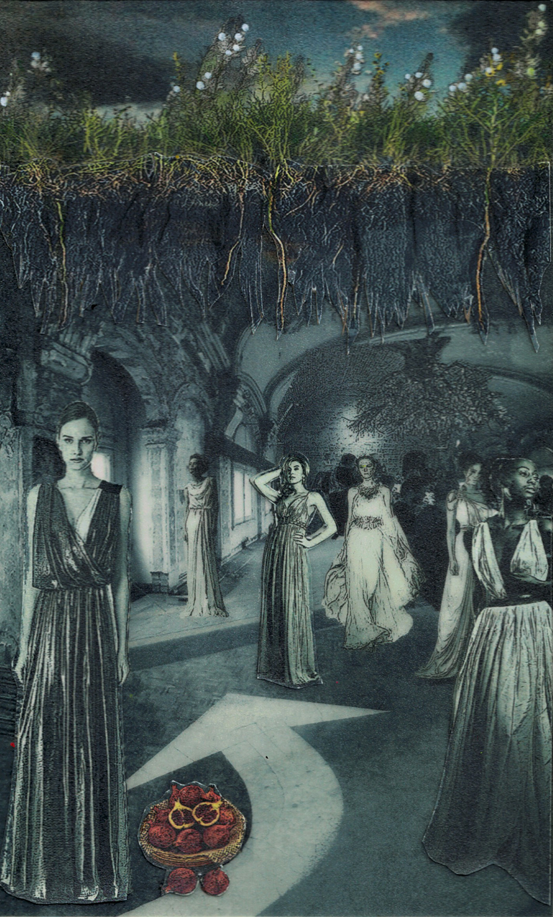 Persephone and the Wives of Heroes in the Style of William Klein (2017)