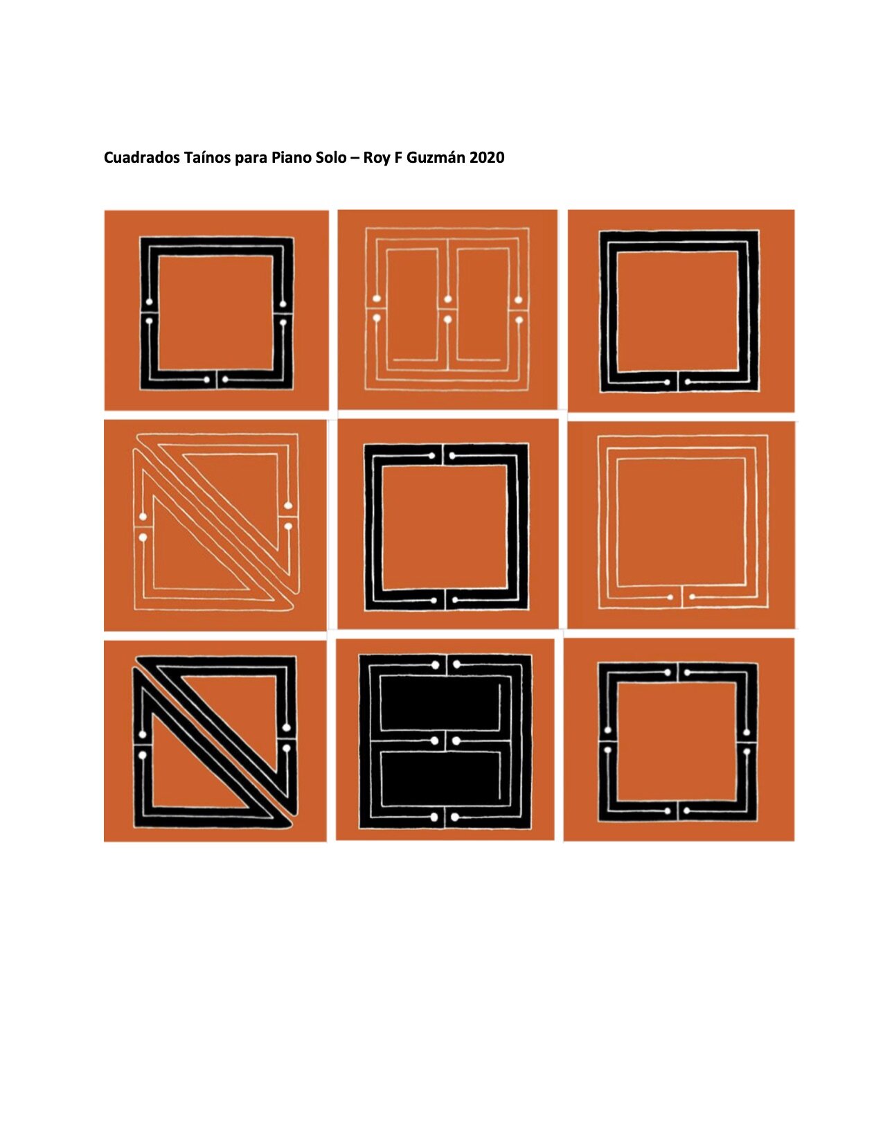Petroglifos Tainos 2 - Cuadrados - Para Piano 1.jpg