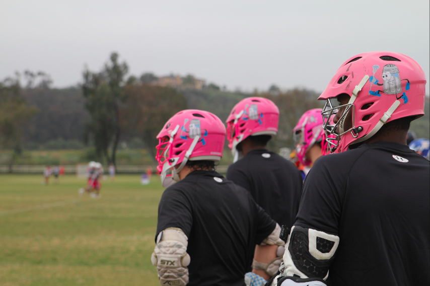 "Wearing a pink helmet said something about who we were, and who I wanted to be."