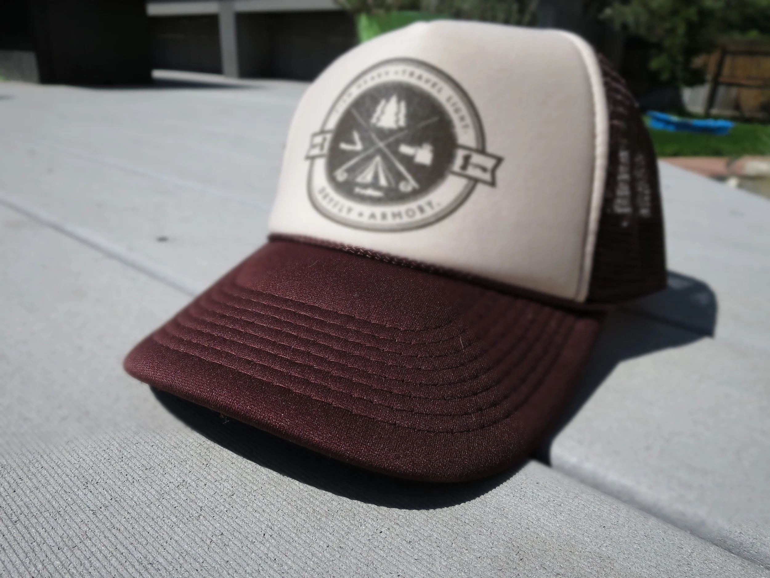 Fish Heavy-Travel Light Hat