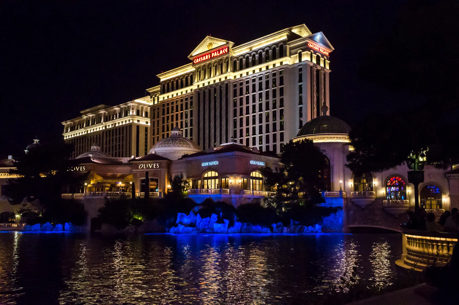 Overlooking Lake Bellagio