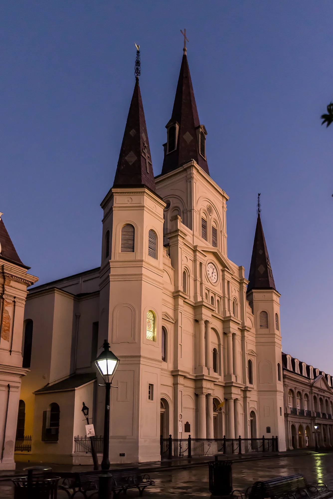 Dawn at the Saint Louis Cathedral