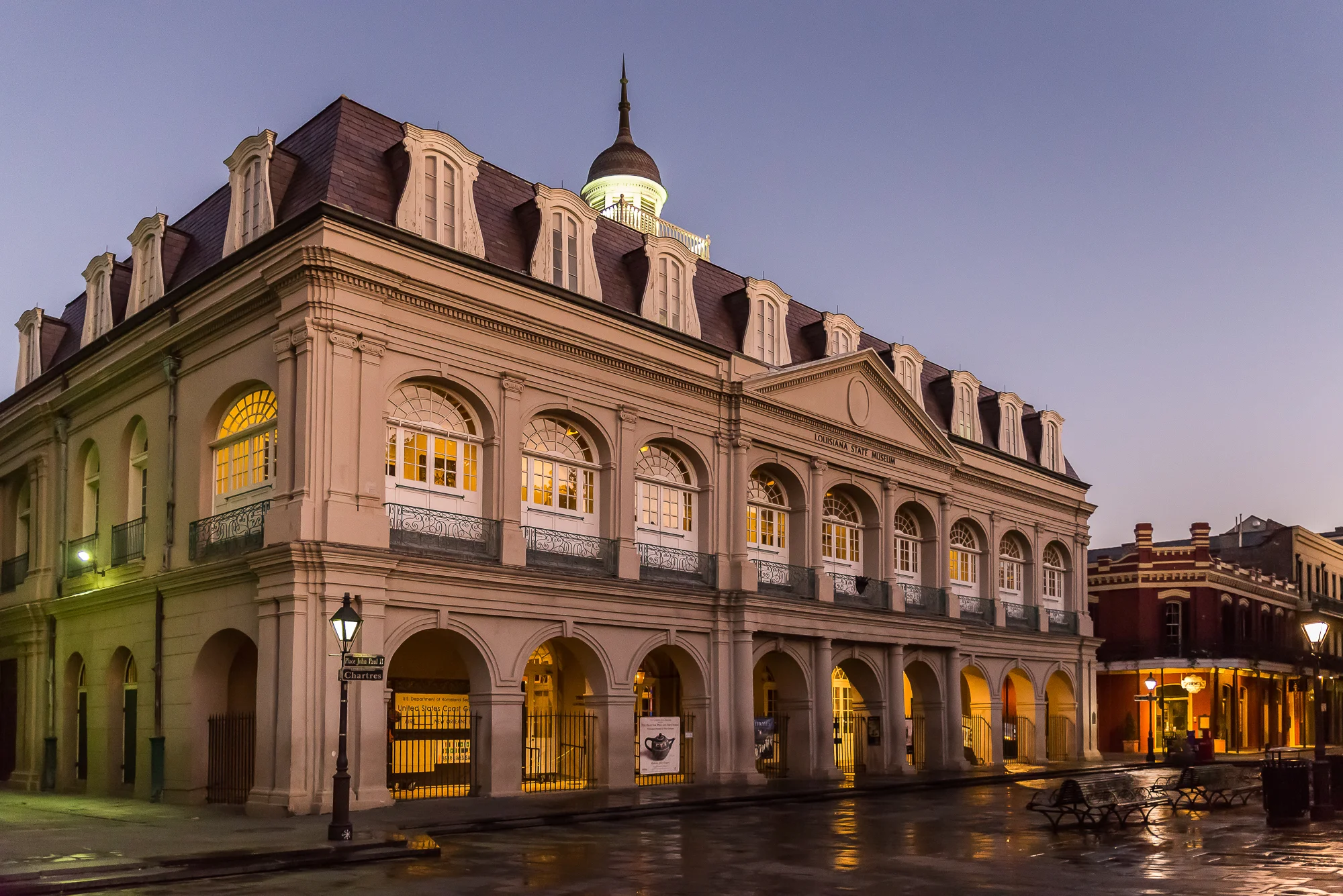 Dawn at Jackson Square