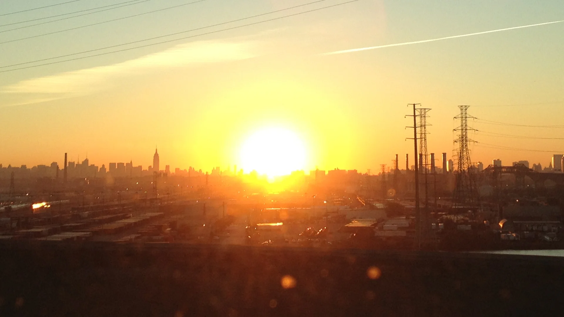 Sunrise over NYC