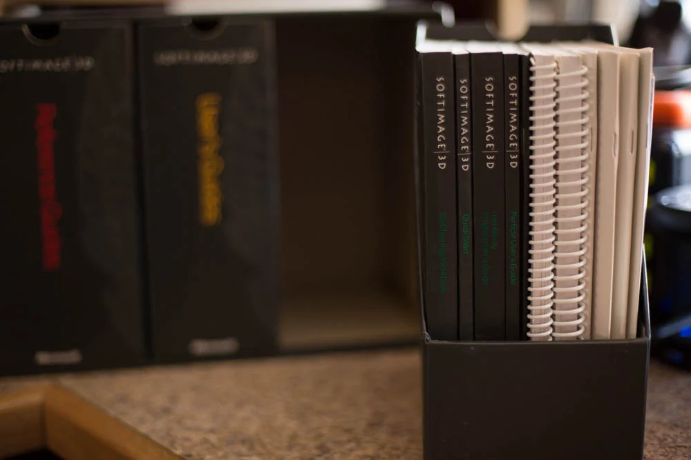 The manuals in the "Getting started" drawer of the Softimage 3d Documentation