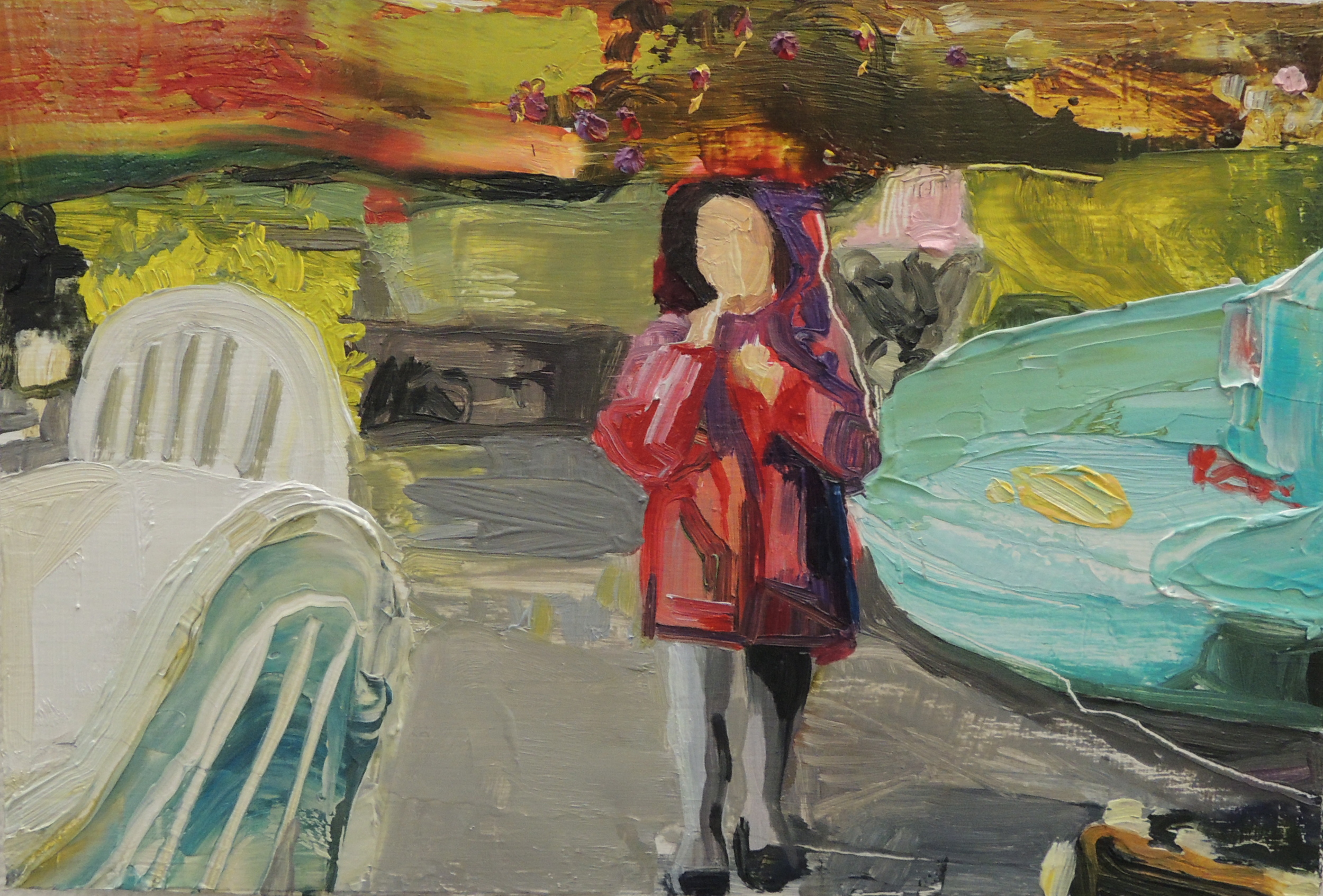 Red Raincoat