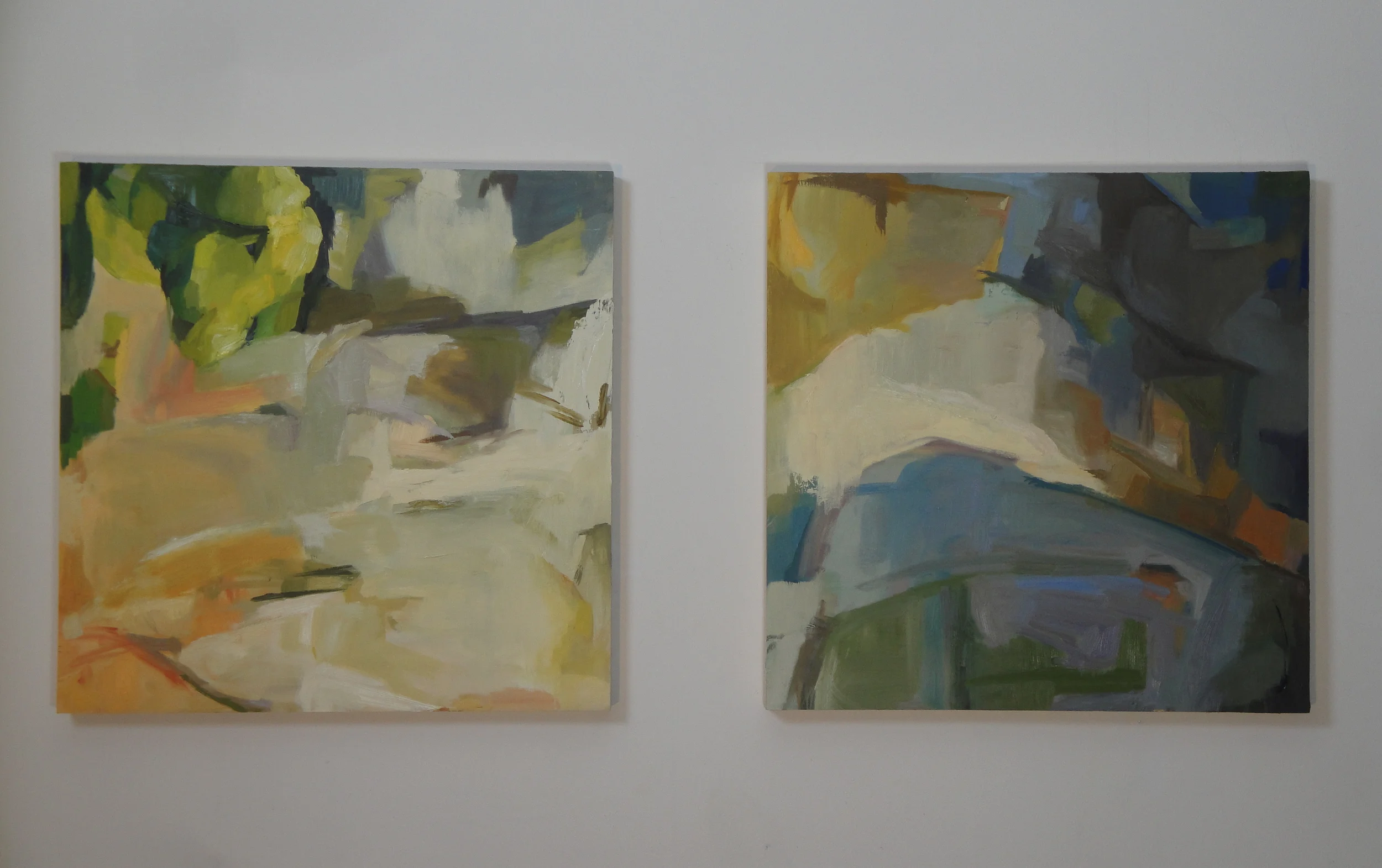 Birches: Golden and Dusk