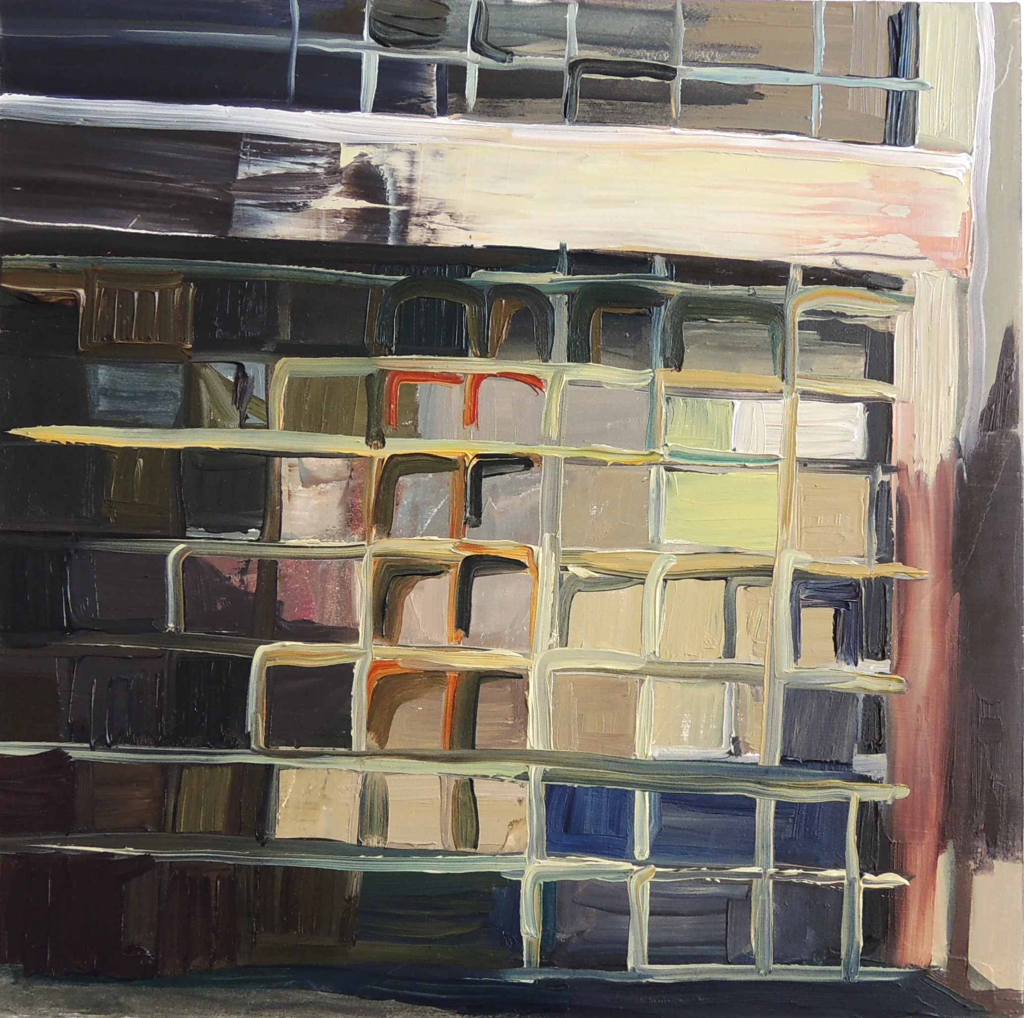 Painted Window Grate