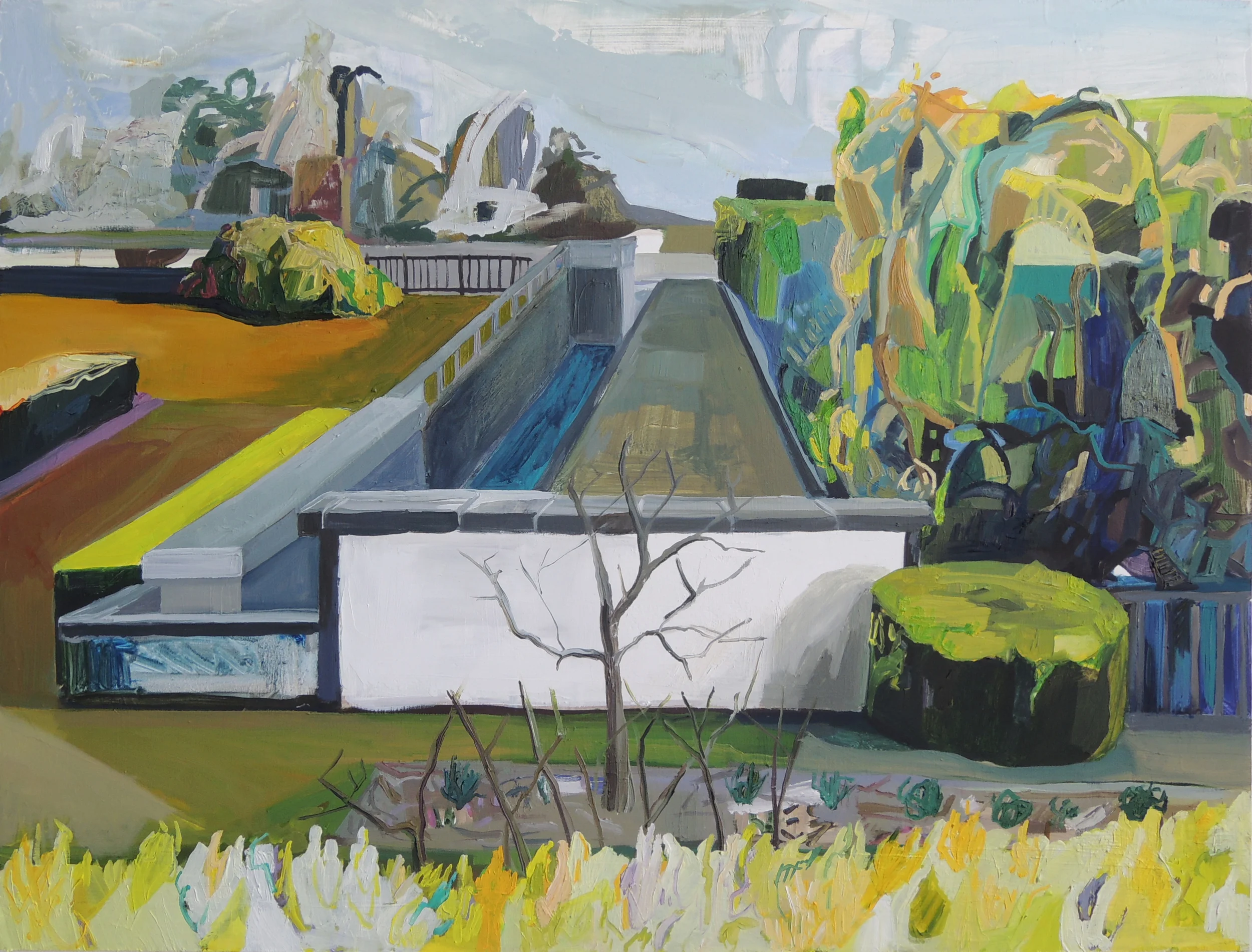 Blank Wall, Longwood Gardens