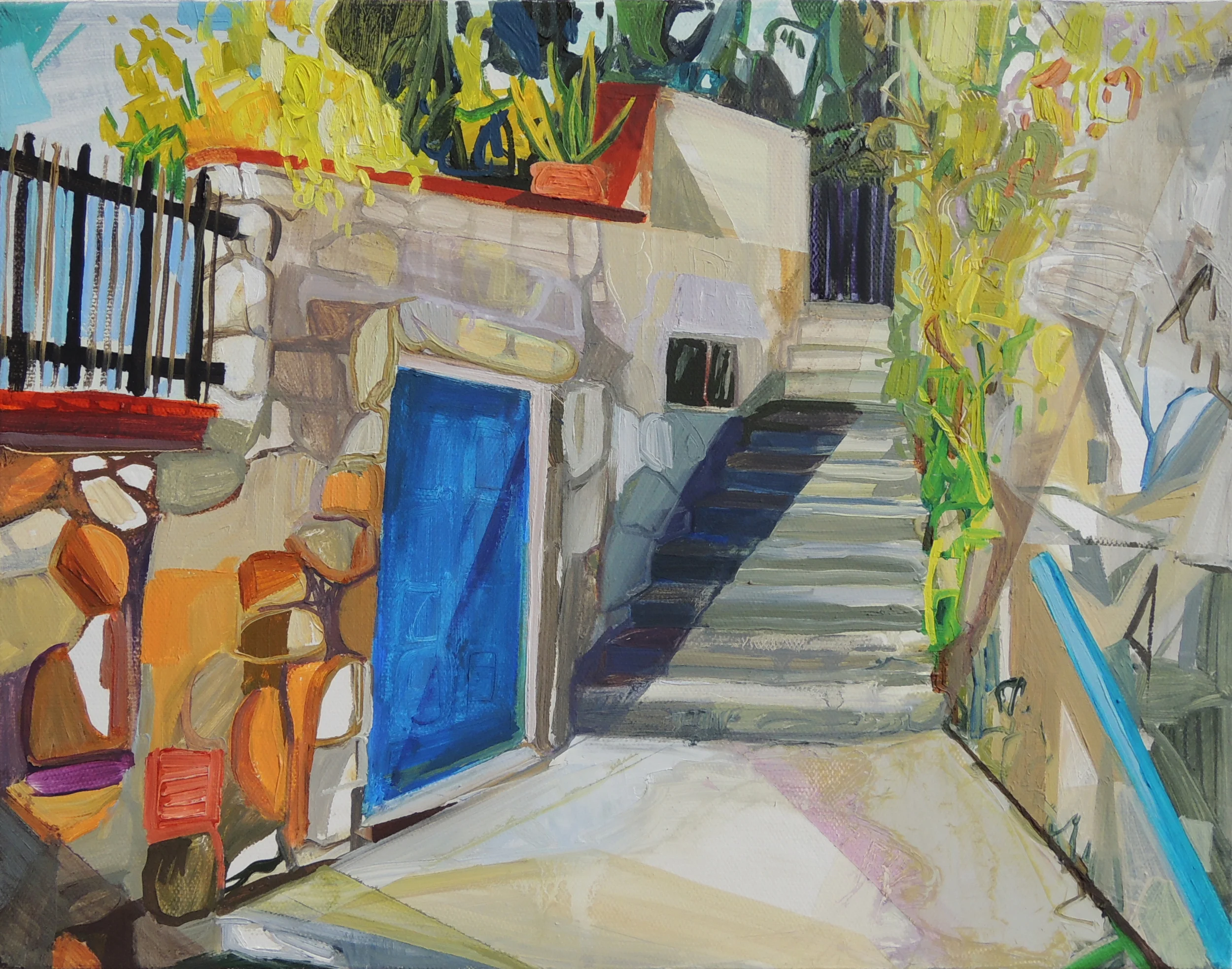 Overgrown Stairway, Capri