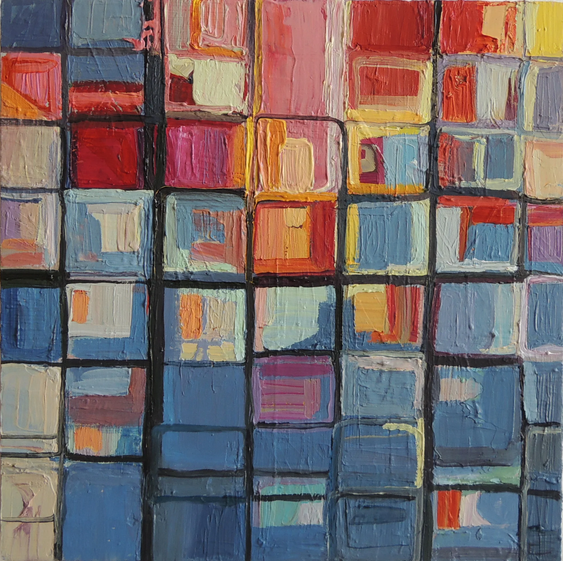 Sunset Window Grid #2